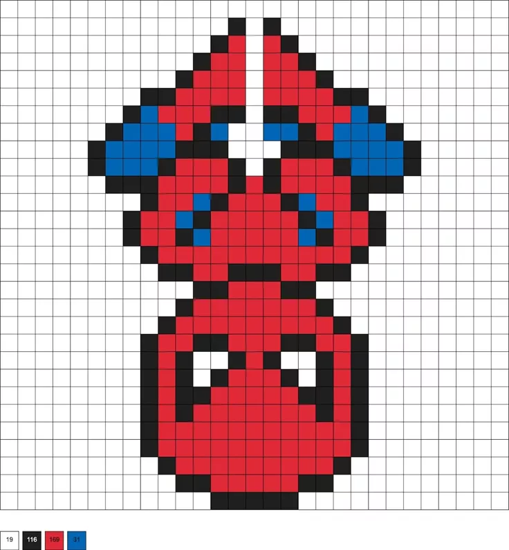 Hanging spiderman