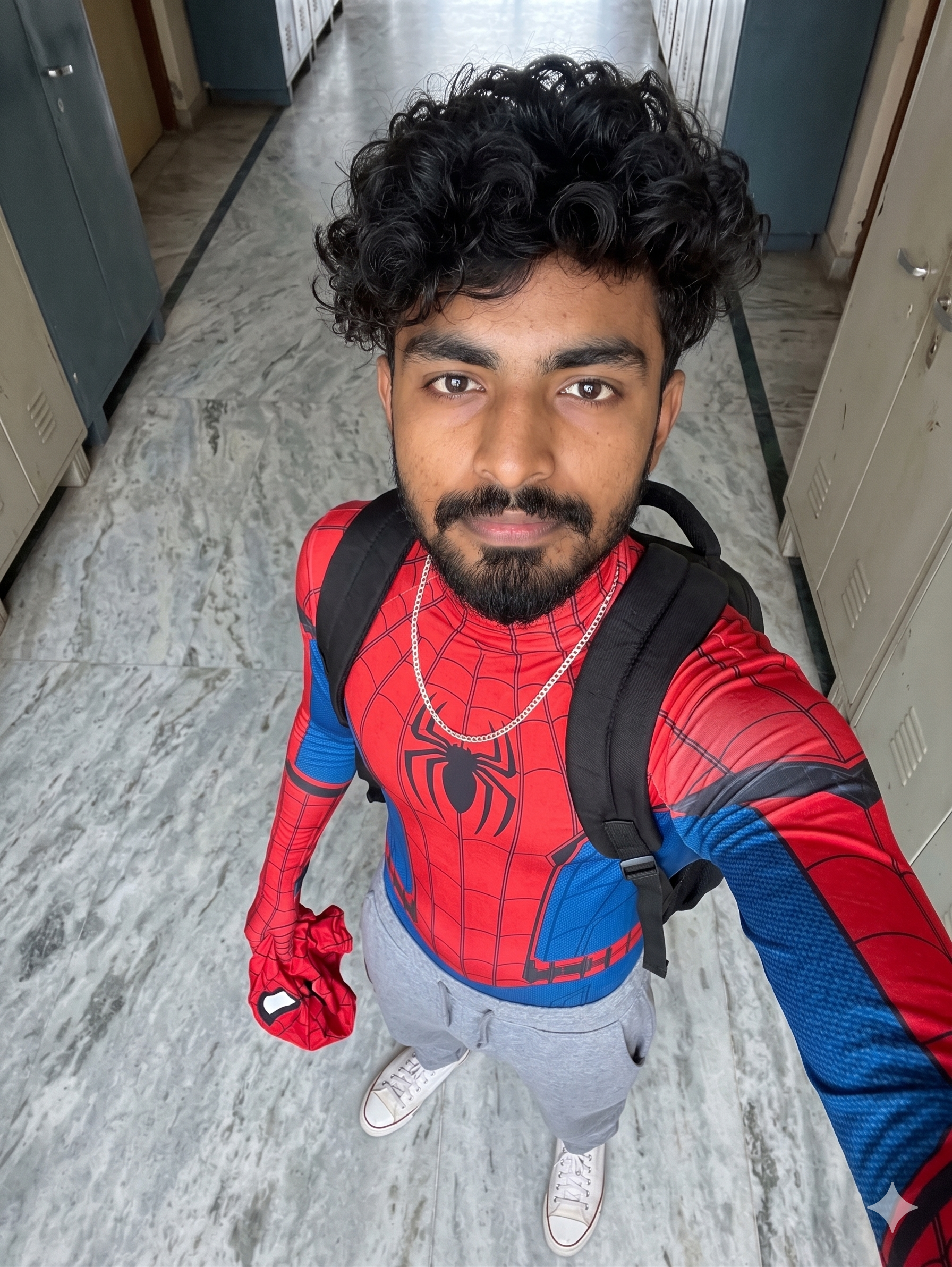 Hanging spiderman photo 4